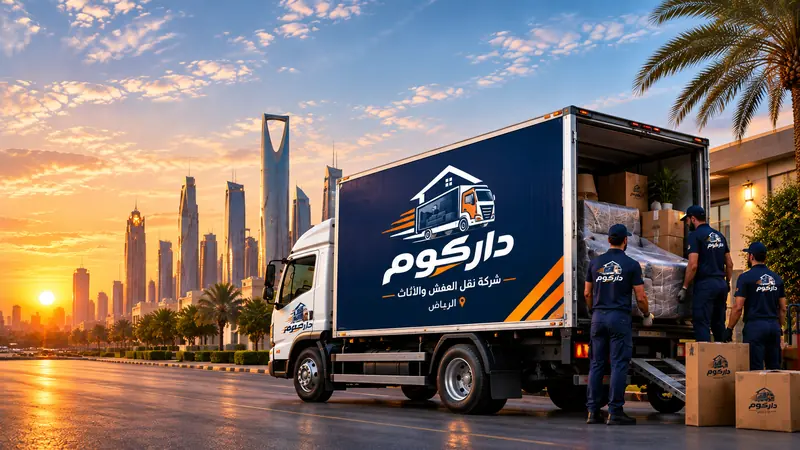 سيارة داركوم لنقل الأثاث بين المدن خارج الرياض